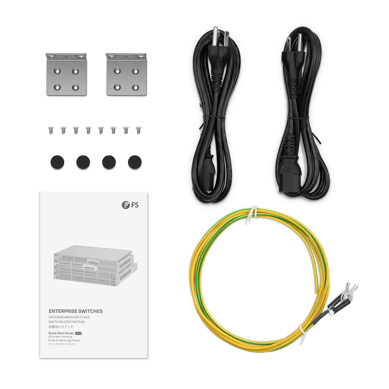 S3410-24TS, 24-Port Gigabit Ethernet L2+ Switch, 24 x Gigabit RJ45, with 4 x 10Gb SFP+ Uplinks, PicOSÂ®, Support MLAG, Broadcom Chip