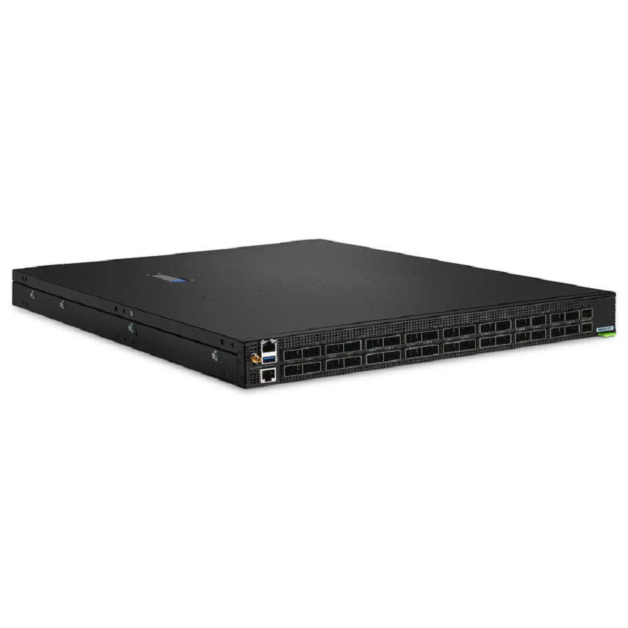 S8520-32D, 32-Port Ethernet L3 Switch, 32 x 400Gb QSFP-DD, PicOSÂ®, Broadcom Trident 4 Chip