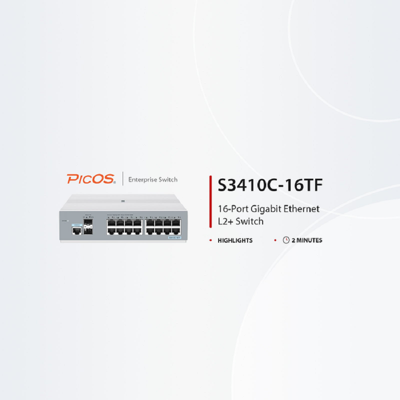 S5810-28FS, 28-Port Gigabit Ethernet L3 Switch, 20 x 1Gb SFP, 8 x 1G RJ45/SFP Combo Ports, with 4 x 10Gb SFP+ Uplinks, PicOSÂ®, Support MLAG, Broadcom Chip