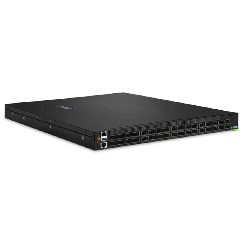 S8520-32D, 32-Port Ethernet L3 Switch, 32 x 400Gb QSFP-DD, PicOSÂ®, Broadcom Trident 4 Chip