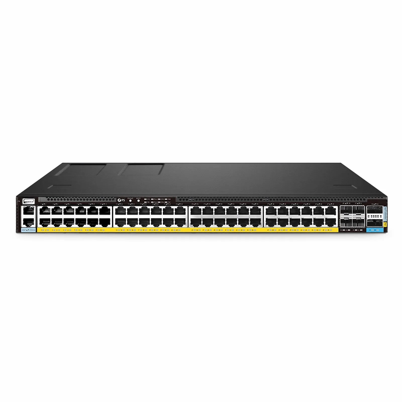 S5870-48MX6BC-U, 48-Port Ethernet L3 PoE++ Switch, 36 x 2.5Gb PoE++ Ports, 12 x 10Gb PoE++ Ports @2100W, with 4 x 25Gb SFP28 and 2 x 100Gb QSFP28 Uplinks, PicOSÂ®, Support EVPN-VXLAN, MLAG & Perpetual PoE, Broadcom Chip