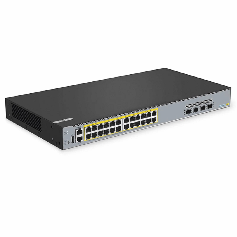 S5860-24MG-U, 24-Port Ethernet L3 PoE++ Switch, 24 x 5GBASE-T/Multi-Gigabit Ports, with 4 x 25Gb SFP28 Uplinks, PicOSÂ®, Support MLAG & Perpetual PoE, Broadcom Chip