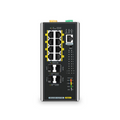 IES5200W-8U2F2SD, 8-Port Gigabit Ethernet L3 Managed Industrial PoE++ Switch, 8 x PoE++ Ports@360W, with 2 x 1/2.5Gb SFP, 2 x 10Gb SFP+, -40 to 75Â°C Operating Temperature