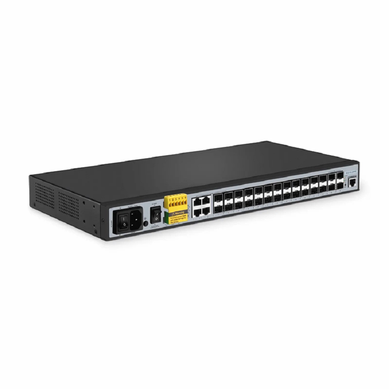 IES5110-20FMS, 20-Port Ethernet L2+ Managed Industrial Switch, 10 x 1Gb SFP, 10 x 1/2.5Gb SFP, with 4 x 1Gb RJ45/SFP Combo, 4 x 10Gb SFP+, Wide-Temp