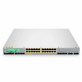IES5100-24TS-P, 24-Port Gigabit Ethernet L2+ Managed Industrial PoE+ Switch, 20 x PoE+ Ports @720W, with 4 x 1Gb RJ45/SFP Combo, 8 x 1Gb SFP and 4 x 10Gb SFP+, -40 to 75Â°C Operating Temperature