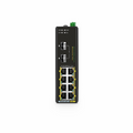 TSN3220-10S-U, 8-Port Gigabit Ethernet L2 Managed TSN Industrial PoE++ Switch, 8 x PoE++ Ports@360W, with 2 x 1/10Gb SFP+, -40 to 75Â°C Operating Temperature