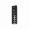 TSN3220-10S, 8-Port Gigabit Ethernet L2 Managed TSN Industrial Switch, 8 x 10/100/1000BASE-T, with 2 x 1/10Gb SFP+, -40 to 75Â°C Operating Temperature