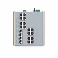 IES3100-16TM, 16-Port Gigabit Ethernet L2 Managed Industrial Switch, 16 x 10/100/1000BASE-T, with 4 x 1/2.5Gb SFP, -40 to 85Â°C Operating Temperature