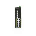 IES3220-8T4F-U, 8-Port Gigabit Ethernet L2+ Managed Industrial PoE++ Switch, 8 x PoE++ Ports@360W, with 4 x 1Gb SFP, -40 to 75Â°C Operating Temperature