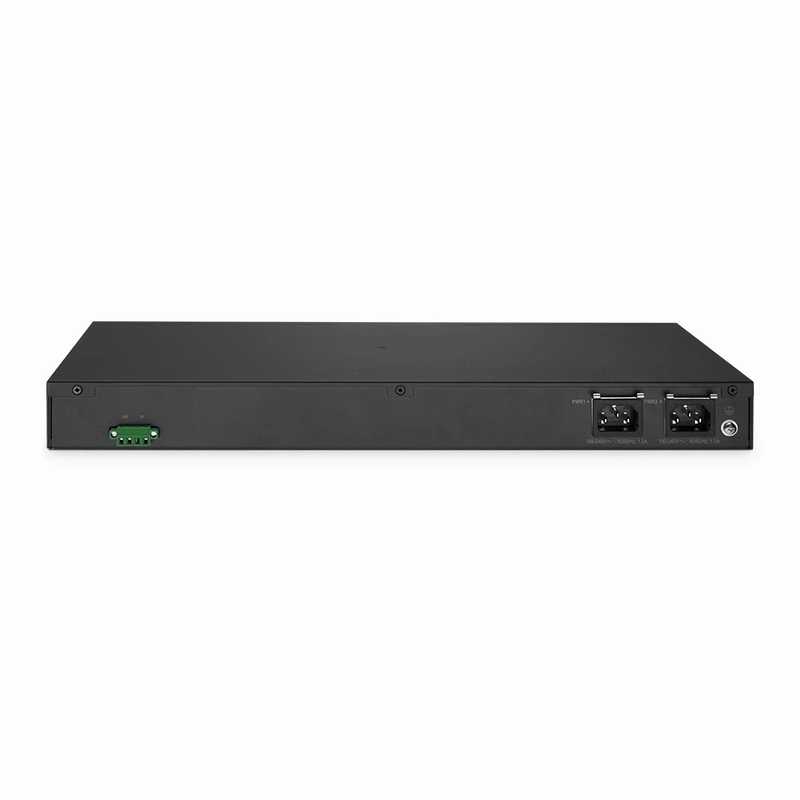 IES5120-28TS, 24-Port Gigabit Ethernet L2+ Managed Industrial Switch, 16 x 10/100/1000BASE-T, with 8 x 1Gb RJ45/SFP Combo and 4 x 1/10Gb SFP+, -40 to 75Â°C Operating Temperature