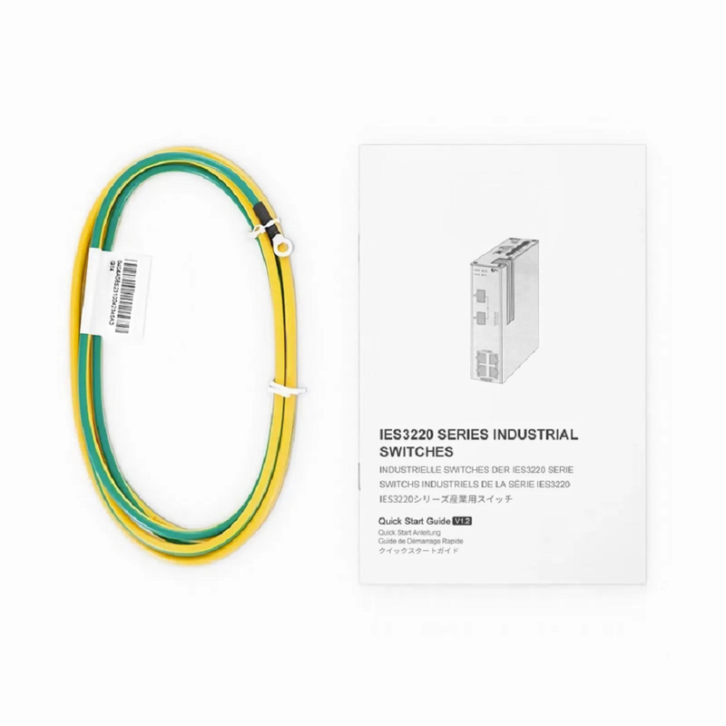 IES3220-8T4F-U, 8-Port Gigabit Ethernet L2+ Managed Industrial PoE++ Switch, 8 x PoE++ Ports@360W, with 4 x 1Gb SFP, -40 to 75Â°C Operating Temperature
