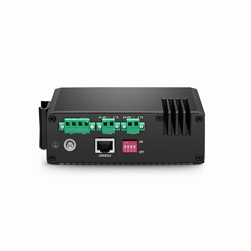 IES3220-8T4F, 8-Port Gigabit Ethernet L2+ Managed Industrial Switch, 8 x 10/100/1000BASE-T, with 4 x 1Gb SFP, -40 to 75Â°C Operating Temperature