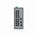 IES3110-16TF, 16-Port Gigabit Ethernet L2 Managed Industrial Switch, 16 x 10/100/1000BASE-T, with 2 x 1Gb SFP, -40 to 75Â°C Operating Temperature