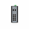 IES3110-8TF, 8-Port Gigabit Ethernet L2+ Managed Industrial Switch, 8 x 10/100/1000BASE-T, with 2 x 1Gb SFP, -40 to 75Â°C Operating Temperature