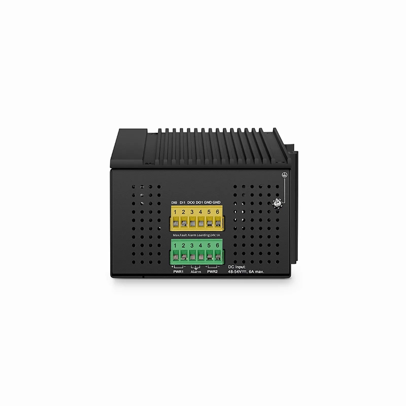 IES3110-8TFM-P, 8-Port Gigabit Ethernet L2+ Managed Industrial PoE+ Switch, 8 x PoE+ Ports @240W, and 2 x 10/100/1000BASE-T, with 2 x 1Gb SFP, 2 x 1/2.5Gb SFP, -40 to 75Â°C Operating Temperature