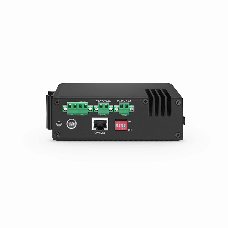 IES3220-8T4F-U, 8-Port Gigabit Ethernet L2+ Managed Industrial PoE++ Switch, 8 x PoE++ Ports@360W, with 4 x 1Gb SFP, -40 to 75Â°C Operating Temperature
