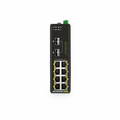 TSN3220-10S-U, 8-Port Gigabit Ethernet L2 Managed TSN Industrial PoE++ Switch, 8 x PoE++ Ports@360W, with 2 x 1/10Gb SFP+, -40 to 75Â°C Operating Temperature