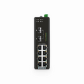 TSN3220-10S, 8-Port Gigabit Ethernet L2 Managed TSN Industrial Switch, 8 x 10/100/1000BASE-T, with 2 x 1/10Gb SFP+, -40 to 75Â°C Operating Temperature