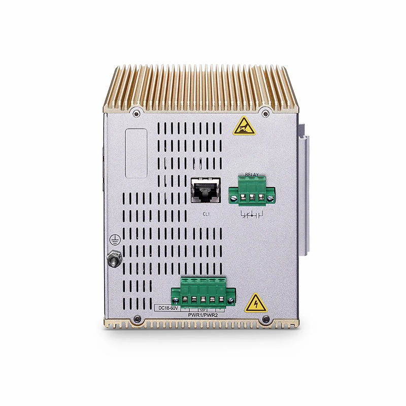 IES3100-16TM, 16-Port Gigabit Ethernet L2 Managed Industrial Switch, 16 x 10/100/1000BASE-T, with 4 x 1/2.5Gb SFP, -40 to 85Â°C Operating Temperature