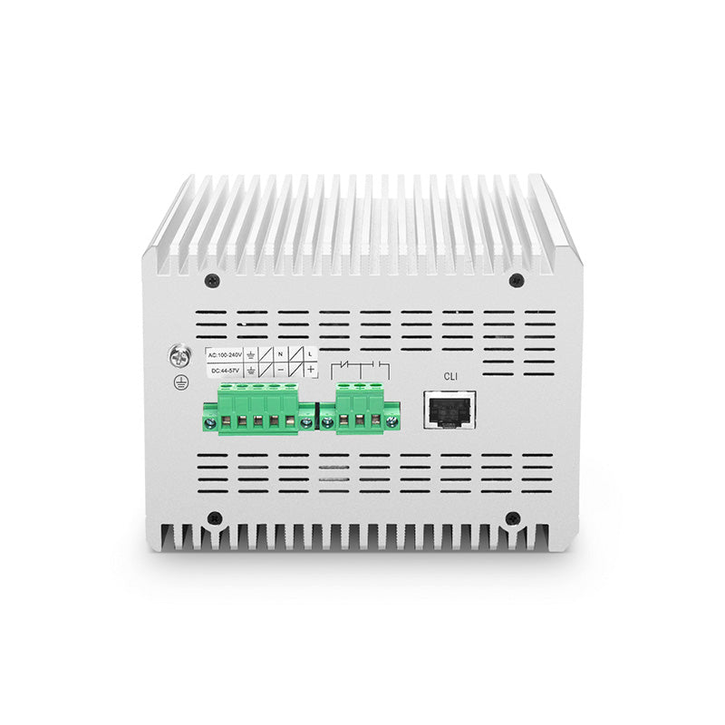 IES5100-16TS, 16-Port Gigabit Ethernet L2+ Managed Industrial Switch, 16 x 10/100/1000BASE-T, with 4 x 1Gb SFP and 4 x 10Gb SFP+, -40 to 75Â°C Operating Temperature