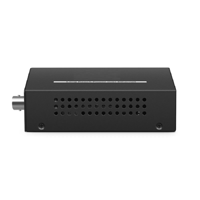 IES1100W-2PD, 1-Port 10/100M Fast Ethernet Long Reach PoE over Coaxial Injector, 1 x PoE+ Input to 1 x BNC Female Output, -20 to 70Â°C Operating Temperature