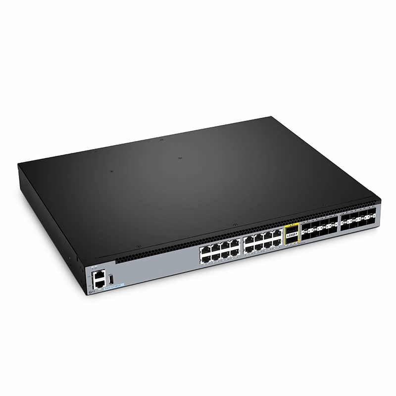 S5850-16T16BS2Q, 16-Port Gigabit Ethernet L3 Switch, 16 x Gigabit RJ45, with 8 x 10Gb SFP+, 8 x 25Gb SFP28 and 2 x 40Gb QSFP+ Uplinks, Support MLAG