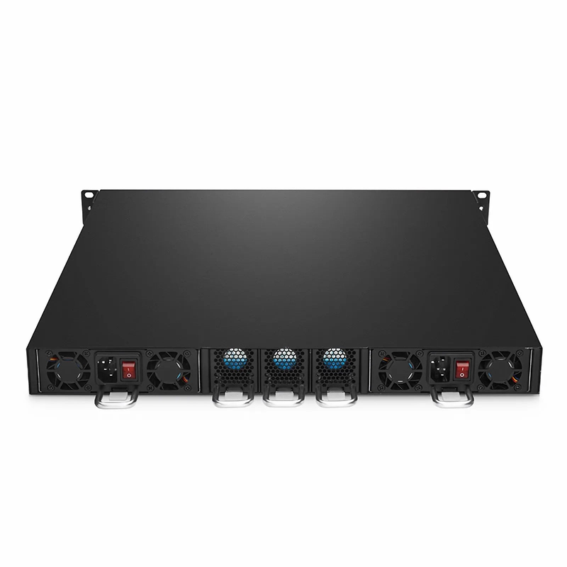 DCP920-D04PA, 4 Channel 100G DWDM PAM4 Active Multiplexer, C45-C60, 4 x 100G QSFP28, Single Fiber, Side-A, Built-in 100G PAM4 Module, 1U Rack Mount, 0-80km, Support AmpCon-T/Web Network Management