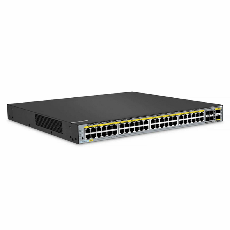 S5810-48TS-P, 48-Port Gigabit Ethernet L3 PoE+ Switch, 48 x PoE+ Ports @740W, with 4 x 10Gb SFP+ Uplinks, Support Stacking, Broadcom Chip