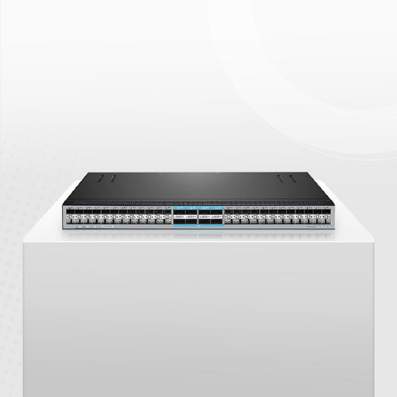 S5850-48B8C, 48-Port Ethernet L3 Switch, 48 x 25Gb SFP28, with 8 x 100Gb QSFP28, Support MPLS&MLAG