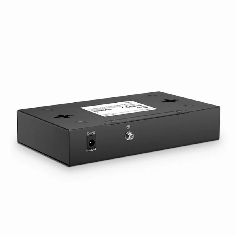 5 Ports 10/100/1000M Gigabit PoE+ Extender, 1 in 4 out, Desktop/Wall mountable, IEEE 802.3at/802.3af, 0 to 50Â°C
