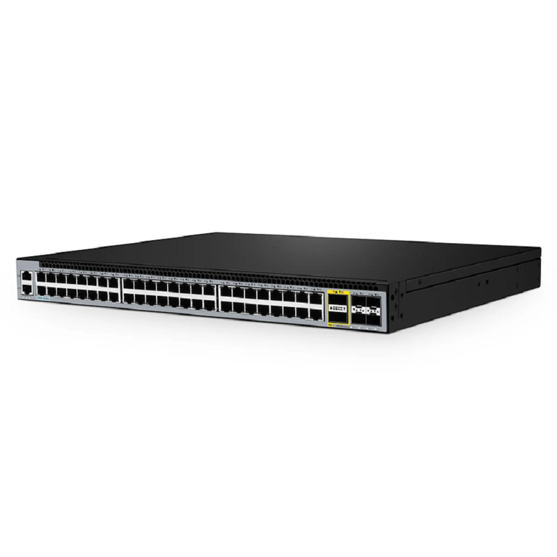 S5800-48MBQ, 48-Port Ethernet L3 Switch, 48 x 100M/1000M/2.5GBASE-T/Multi-Gigabit, with 4 x 25Gb SFP28 and 2 x 40Gb QSFP+, Support MLAG