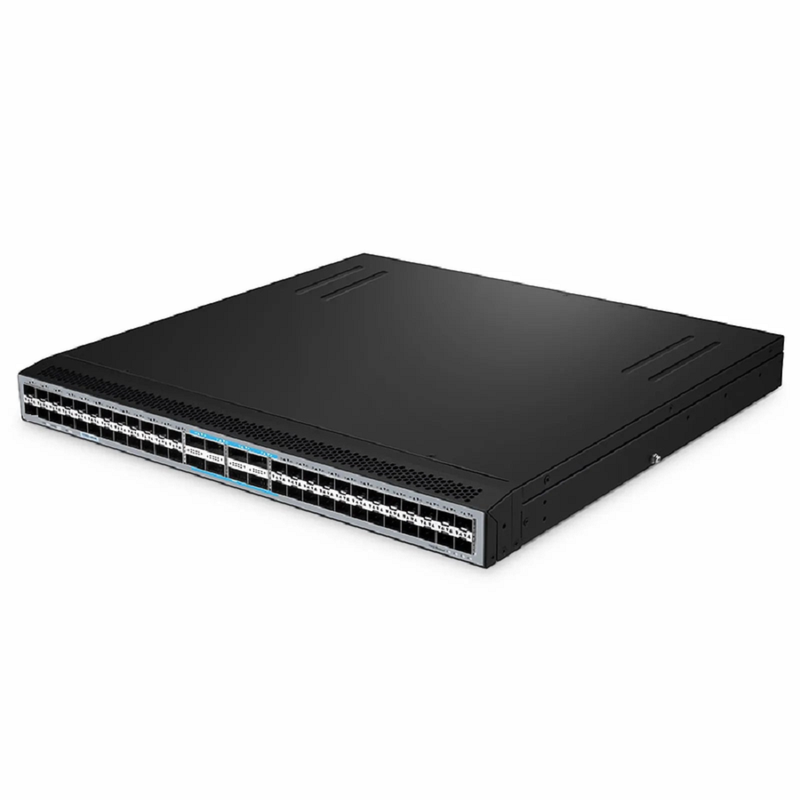 S5850-48B8C, 48-Port Ethernet L3 Switch, 48 x 25Gb SFP28, with 8 x 100Gb QSFP28, Support MPLS&MLAG