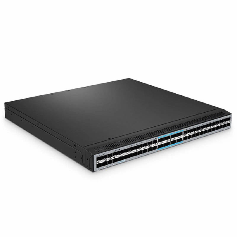 S5850-48S8C, 48-Port Ethernet L3 Switch, 48 x 10Gb SFP+, with 8 x 100Gb QSFP28, Support MPLS&MLAG