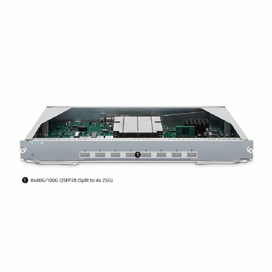 SC9400-8C-E, 8-Port 100Gb QSFP28 Line Card for Enterprise Chassis Switch SC9405