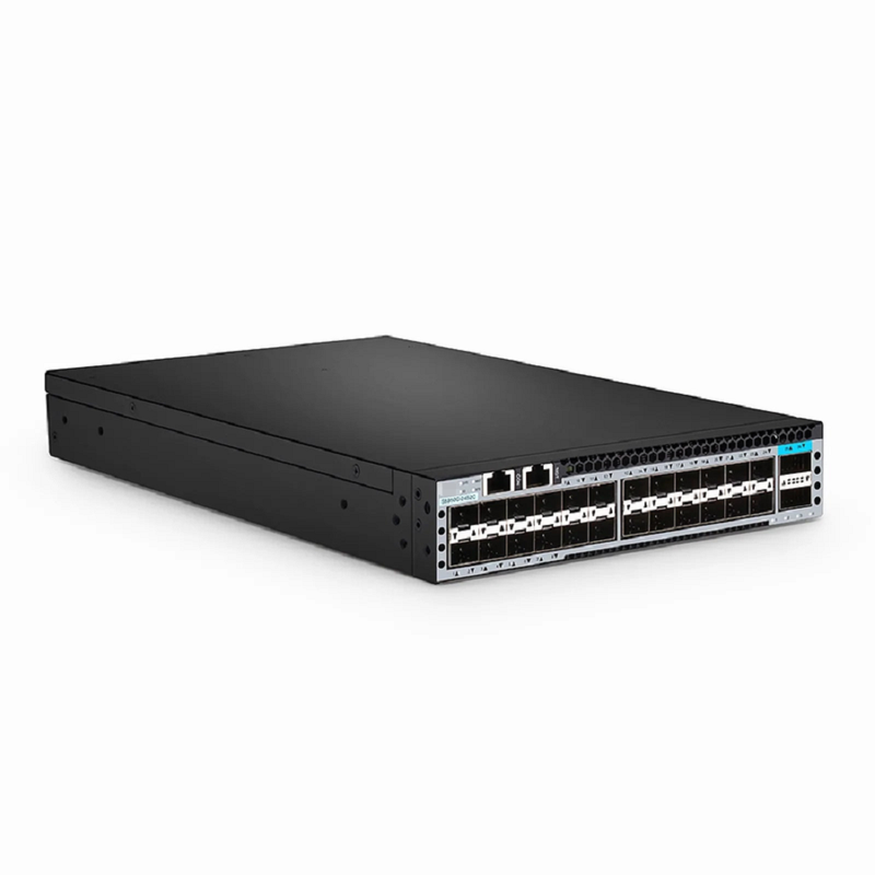 S5850C-24S2C, 24-Port Ethernet L3 Half-width Switch, 24 x 10Gb SFP+, with 2 x 100Gb QSFP28 Uplinks, AV over IP, Support MLAG