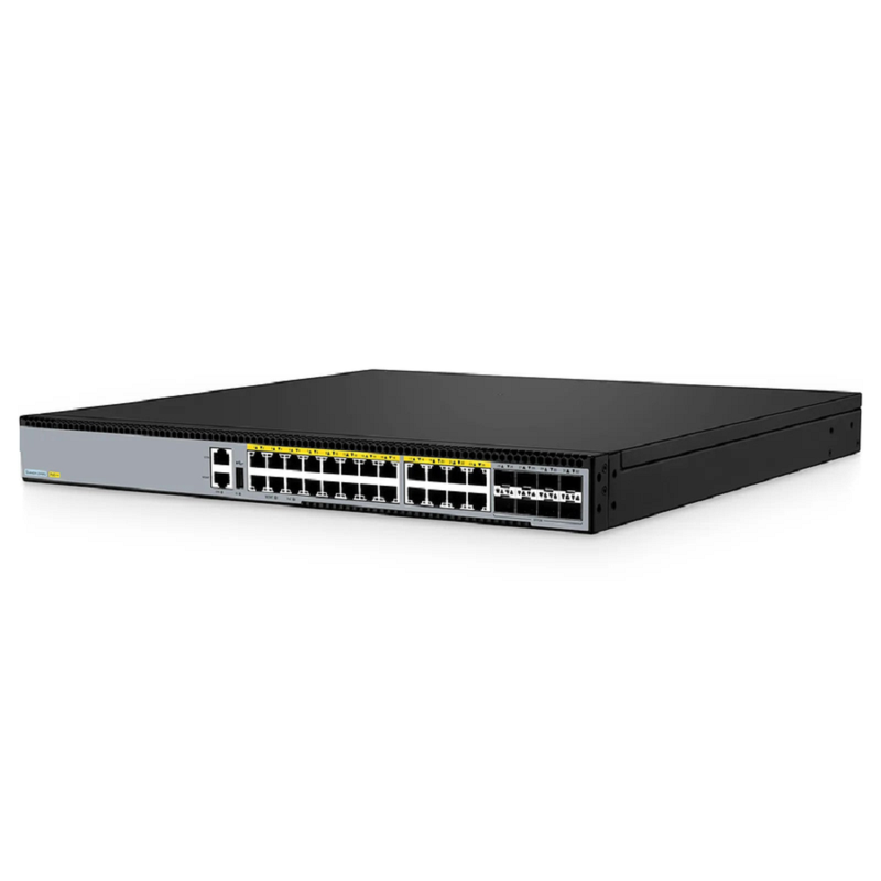 S5440H-24MU, 24-Port Gigabit Ethernet L3 PoE++ Switch, 16 x 2.5Gb PoE++, 8 x 10Gb PoE++ Ports @1000W, with 8 x 25Gb SFP28 Uplinks, Support EVPN-VXLAN & MLAG