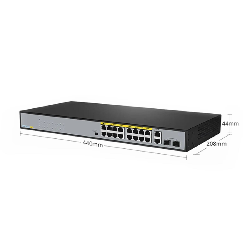 S5440L-48M, 48-Port Ethernet L3 Switch, 48 x 2.5Gb RJ45/Multi-Gigabit, with 4 x 25Gb SFP28 and 2 x 40Gb QSFP+ Uplinks, Support EVPN-VXLAN&MLAG