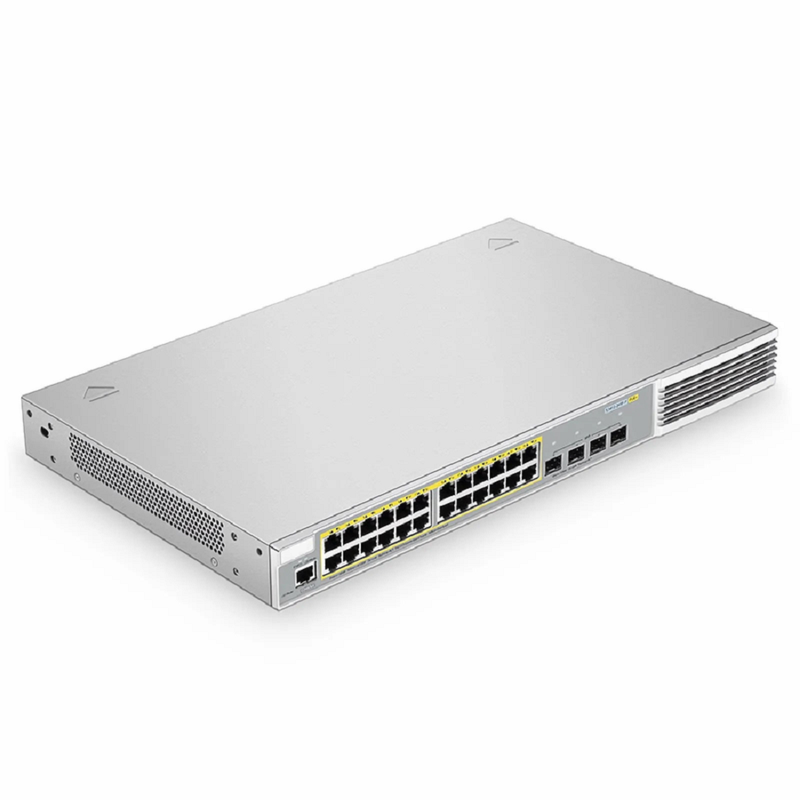 S3910-48TF, 48-Port Ethernet L2+ Switch, 48 x Gigabit RJ45, with 4 x 1Gb SFP Uplinks, Broadcom Chip