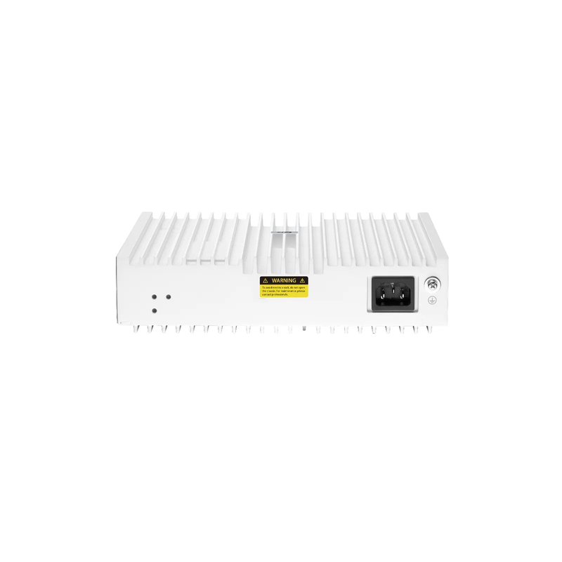 S3100-16TMS-P, 16-Port Gigabit Ethernet L2+ PoE+ Switch, 6 x PoE+ Ports, 2 x 5Gb PoE+ Ports@125W, 10 x 1Gb RJ45, with 2 x 10Gb SFP+ Uplinks, Broadcom Chip, Fanless