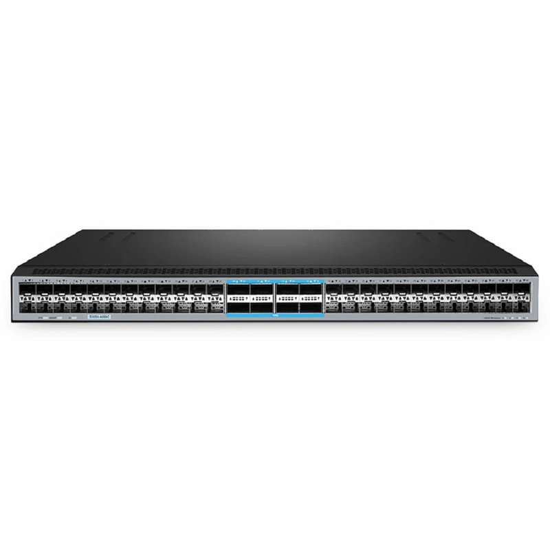 S5850-48B8C, 48-Port Ethernet L3 Switch, 48 x 25Gb SFP28, with 8 x 100Gb QSFP28, Support MPLS&MLAG