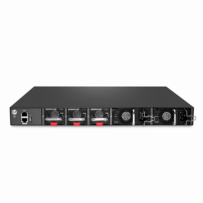 S5860-48XMG-U, 48-Port Ethernet L3 PoE++ Switch, 48 x 10GBASE-T/Multi-Gigabit Ports, 4 x 25Gb SFP28 Uplinks, with 2 x 40Gb QSFP+ Uplinks, Support Stacking, Broadcom Chip