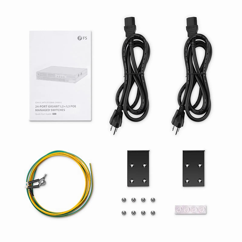 S5860-24XB-U, 24-Port Ethernet L3 PoE++ Switch, 24 x 10GBASE-T/Multi-Gigabit, 4 x 10Gb SFP+, with 4 x 25Gb SFP28 Uplinks, Support Stacking, Broadcom Chip