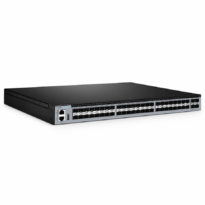 S5800-48F4SR, 48-Port Gigabit Ethernet L3 Switch, 48 x 1Gb SFP, with 4 x 10Gb SFP+, Support MPLS&MLAG