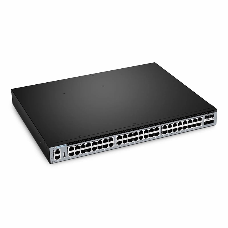 S5800-48T4S, 48-Port Gigabit Ethernet L3 Switch, 48 x Gigabit RJ45, with 4 x 10Gb SFP+, Support MLAG