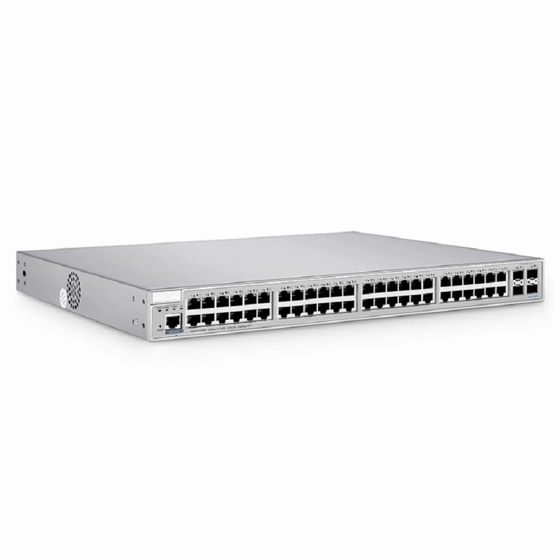 S3910-48TS, 48-Port Gigabit Ethernet L2+ Switch, 48 x Gigabit RJ45, with 4 x 10Gb SFP+ Uplinks, Stackable Switch, Broadcom Chip