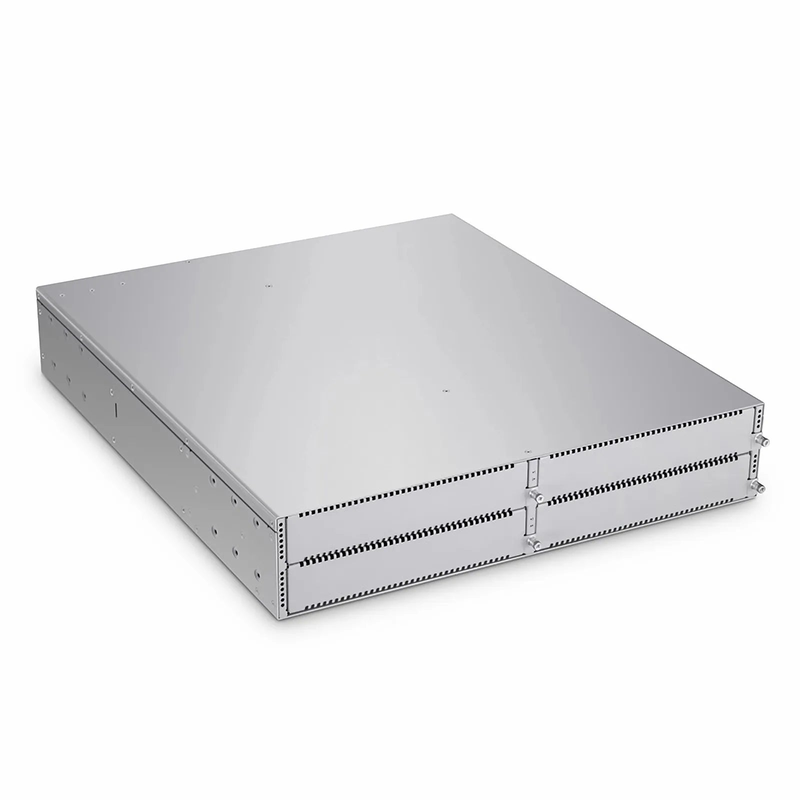 NC8200-4TD, 4-Slot 2U Ethernet L3 Data Center Chassis Switch Unloaded, with 4x 25/40/100Gb Line Cards, Support MLAG/Stacking, Broadcom Chip