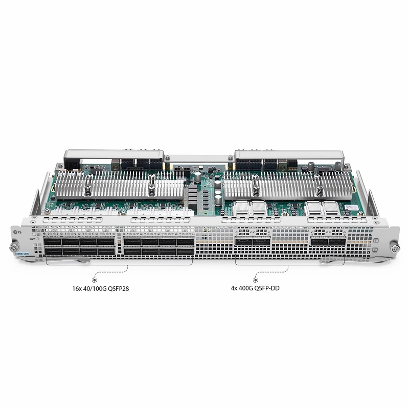 NC8400-16CD,16-Port 100Gb QSFP28 Line Card, with 4x400Gb QSFP-DD for Data Center Chassis Switch NC8400-4TH