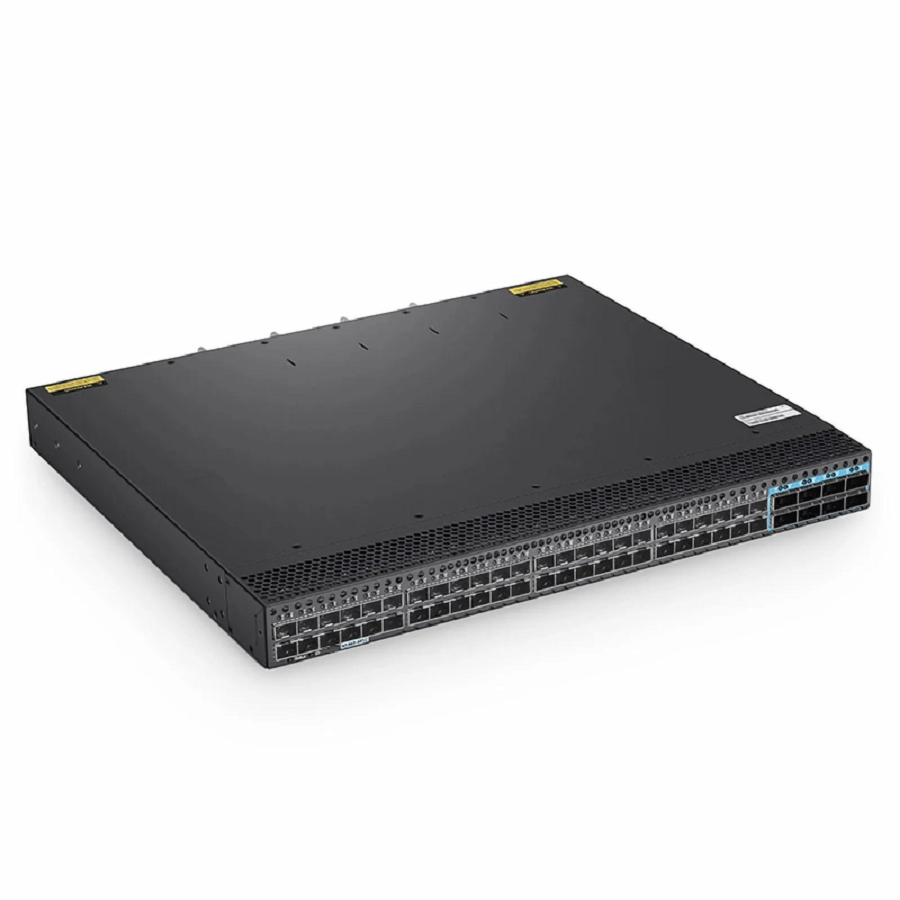 N5860-48SC, 48-Port Ethernet L3 Data Center Switch, 48 x 10Gb SFP+, with 8 x 100Gb QSFP28, Support MLAG/Stacking, Broadcom Chip, Dual AC PSUs, Front-to-Back Airflow