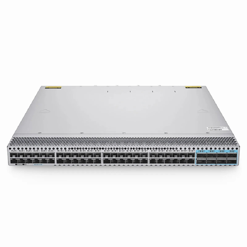 N8560-48BC, 48-Port Ethernet L3 Data Center Switch, 48 x 25Gb SFP28, with 8 x 100Gb QSFP28, Support MLAG/Stacking, Broadcom Chip, Front-to-Back Airflow