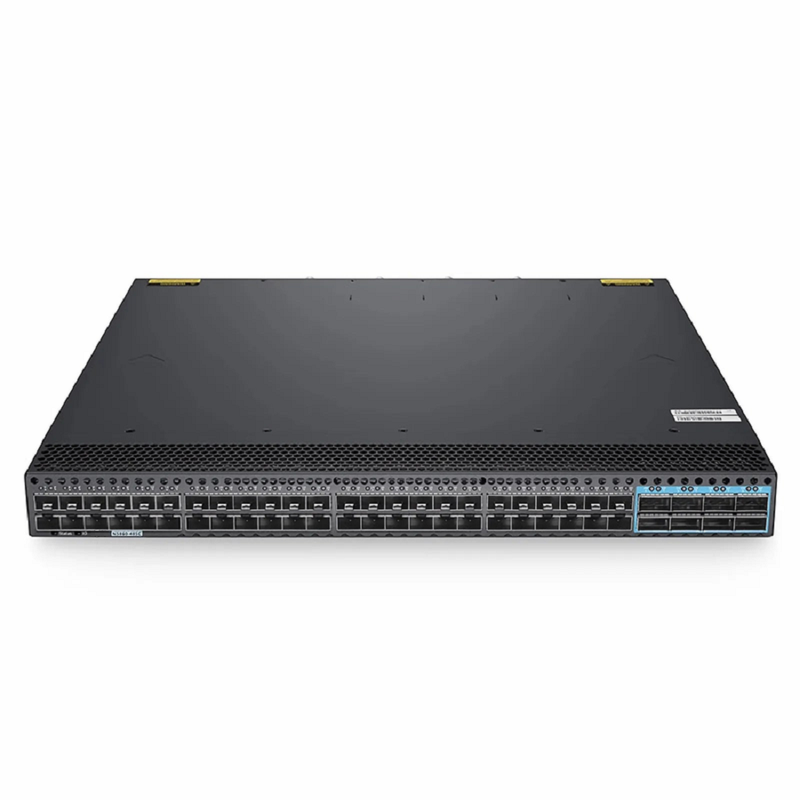 N5860-48SC, 48-Port Ethernet L3 Data Center Switch, 48 x 10Gb SFP+, with 8 x 100Gb QSFP28, Support MLAG/Stacking, Broadcom Chip, Dual AC PSUs, Front-to-Back Airflow